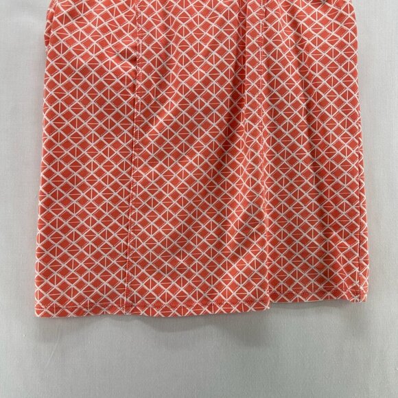 Carve Designs Tank Top Womens Sz XS Diamond Grid Racerback Sleeveless Orange - Picture 6 of 10